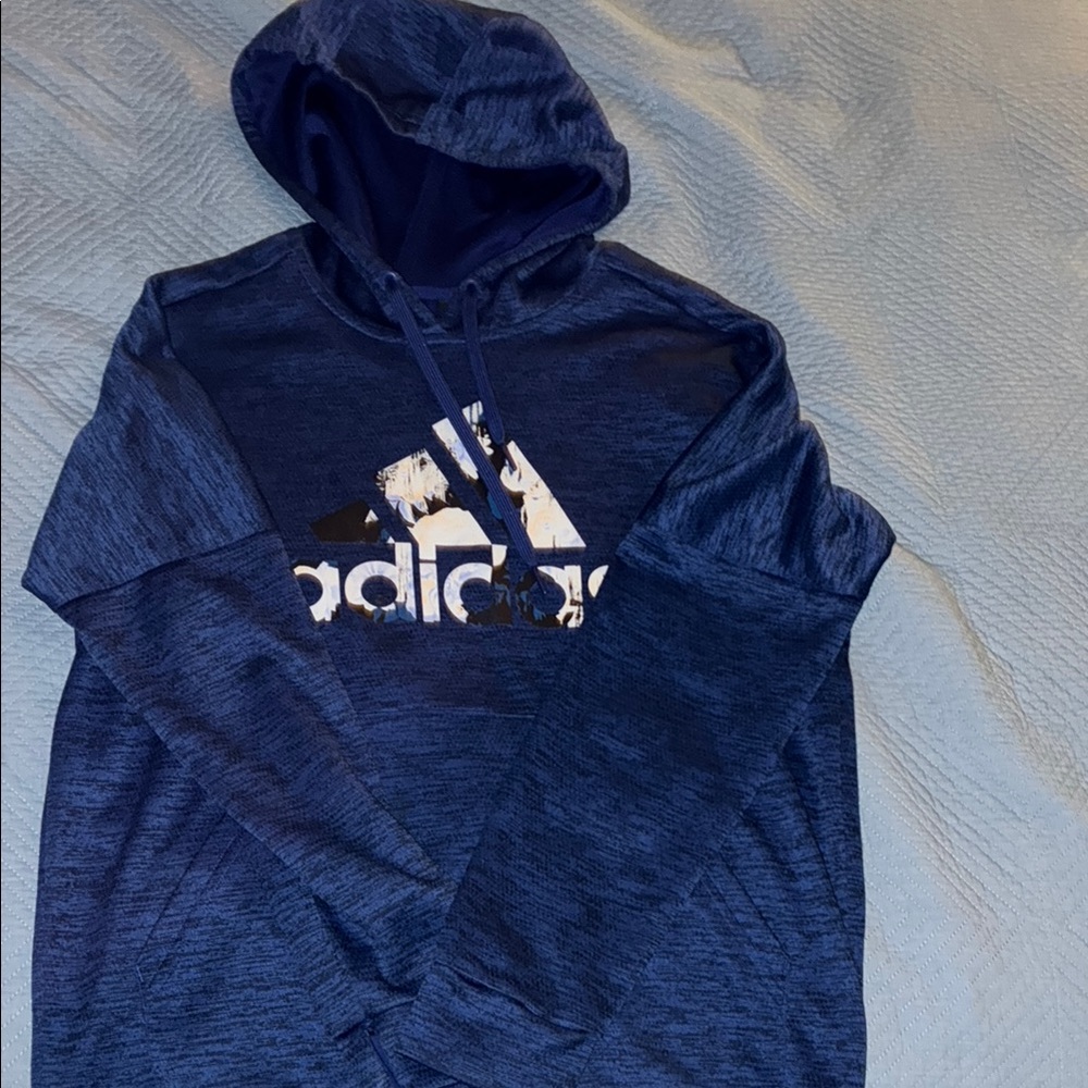 Adidas Blue Hoodie